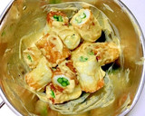 ちくわとニンニクの芽のコロコロ焼き♡作り方7写真