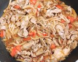 豚肉のトマトしょうが焼き作り方5写真
