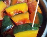 基本のカボチャ煮物(日持ち食品)作り方8写真