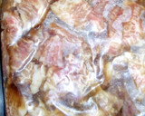 カレーシチュー用牛肉と宮だれでステーキ丼作り方7写真