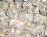 カレーシチュー用牛肉と宮だれでステーキ丼作り方12写真
