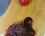 キクラゲとトマト生姜ぽん酢作り方2写真