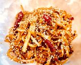 大根皮と鯖味噌缶詰のきんぴら作り方5写真