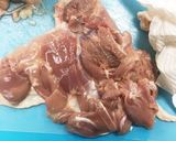 蒸し鶏の香味ソースかけ作り方2写真