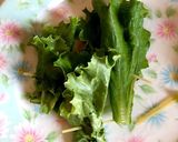 お弁当に♪上手に飾り♪隙間埋めレタス♡作り方4写真