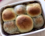 ホーロー容器で焼く！簡単2色のちぎりパン作り方3写真