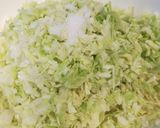 美味しく節約!肉なし野菜餃子作り方1写真