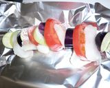 夏野菜とたらのオイマヨホイル焼き作り方4写真