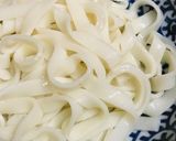 肉味噌のっけのひやしうどん/きしめん作り方1写真
