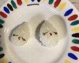 【簡単】 キャラ弁 とんがり頭の顔むすび作り方7写真