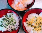 彩り 焼きおにぎりのお茶漬け作り方1写真