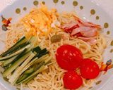 レンジで簡単！焼きそば蒸し麺で、冷し中華作り方9写真