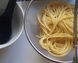 フライパン一つで作るベーコン入りペペロン作り方2写真