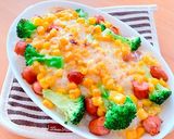 レンジでコーン缶ドリア✤子どもと一緒に❤作り方9写真