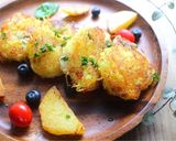 m白身魚のカリカリポテト焼き作り方8写真