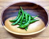 青唐辛子醤油作り方2写真