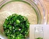 青唐辛子醤油作り方3写真