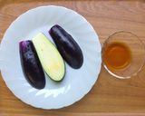 ベジ♪こんがり焼きなす作り方1写真