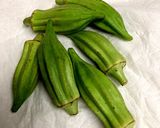 ダビデの星(オクラ)の胡麻和え作り方1写真