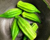 ダビデの星(オクラ)の胡麻和え作り方3写真