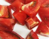 南瓜・トマトさっと煮♪生姜香る♪作り方2写真