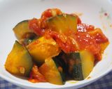 南瓜・トマトさっと煮♪生姜香る♪作り方6写真