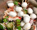 ダビデの星(オクラ)の胡麻和え作り方7写真
