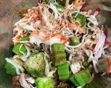 ダビデの星(オクラ)の胡麻和え作り方6写真