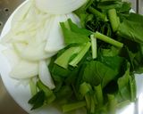 小松菜のチヂミ♪小麦粉不使用！作り方1写真