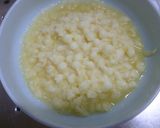 小松菜のチヂミ♪小麦粉不使用！作り方2写真