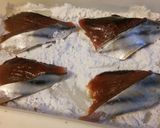 揚げカツオの餡掛けレモン醤油。作り方1写真