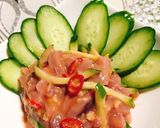 激辛✦酒の肴✦和製タイ料理✦塩辛ヤム✦作り方4写真