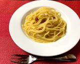 レンジで簡単 白だしの和風 カルボナーラ作り方4写真