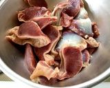 鳥の内臓肉の焼いたん作り方2写真