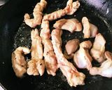 鳥の内臓肉の焼いたん作り方5写真