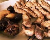 鳥の内臓肉の焼いたん作り方6写真