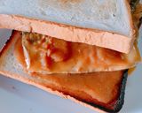 鯖の味噌煮サンドイッチ作り方3写真