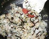 ワカメ鮭青菜梅持ち昆布おにぎり作り方2写真