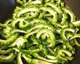 ゴーヤとツナの卵とじ作り方3写真