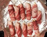 新生姜最後は肉巻き野菜も巻き巻き！作り方4写真
