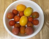 ミニトマトアイスクリーム作り方1写真