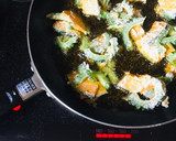 夏料理！ゴーヤとかぼちゃとかき揚げ作り方4写真