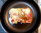 豚こま玉ねぎ&もやしサッパリおろしポン酢作り方2写真