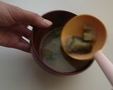 なすとおおばみそしる！作り方4写真