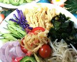 【苦瓜(ゴーヤ)冷やし中華】作り方2写真