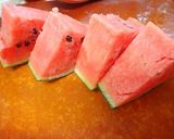 トマトと西瓜のガスパチョ風スープ作り方1写真