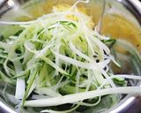 そうめんカボチャと胡瓜、セロリの和え物作り方5写真