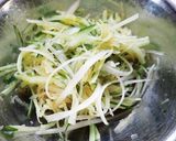 そうめんカボチャと胡瓜、セロリの和え物作り方6写真