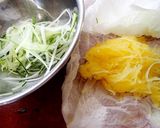 そうめんカボチャと胡瓜、セロリの和え物作り方3写真