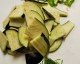 シソ香る⭐ししとうと茄子の味噌炒め⭐作り方1写真